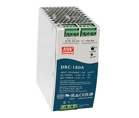 Mean Well DRC 27.6V/180W/4.5A/2A zasilacz na szynę DIN