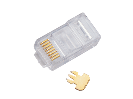 Wtyk RJ45 UTP kat.5e STANDARD (drut+linka) (op.100 szt)