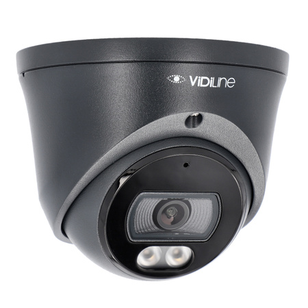 Kamera IP Kopułowa ViDi-IPC-35D I3W/S/M/C/2,8mm 5Mpx Dual Light Klasyfikacja Metal Antracytowa RAL7016
