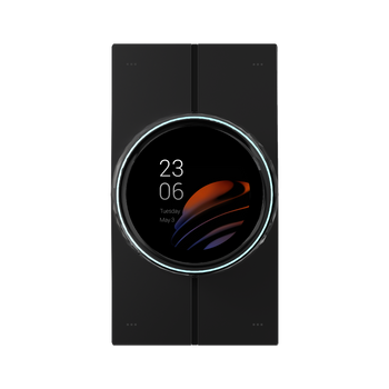 Monitor Centrum Domowe Akubela HyPanel Lux Piano PoE Czarny