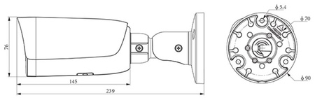 Kamera IP TC-C35US SPEC:LK/I5W/E/Y/M/S/2.8MM/V5.0 Color Maker - 5 Mpx 2.8 mm TIANDY