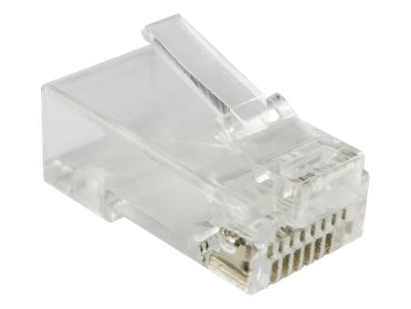 Wtyk przelotowy RJ45 UTP kat.6 (op.100 szt)