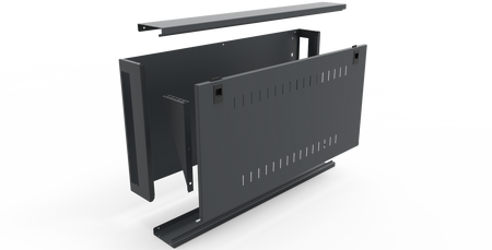 Segment iF-33 typu RACK do rozdzielnicy iF-130 antracyt