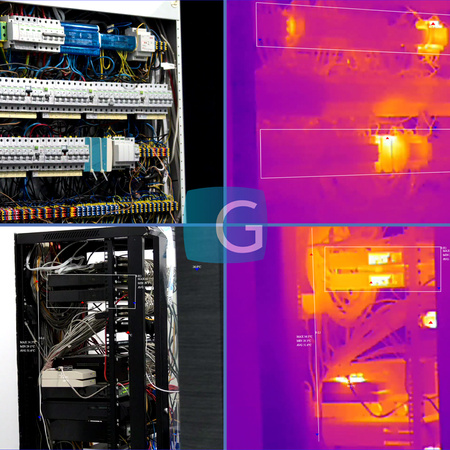 Kamera tubowa bispektralna termowizyjna ViDiLine VIDI-IPC-TH-256 - wykrywanie pożarów