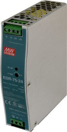 MeanWell EDR 24V/75W/3.2A zasilacz na szynę DIN