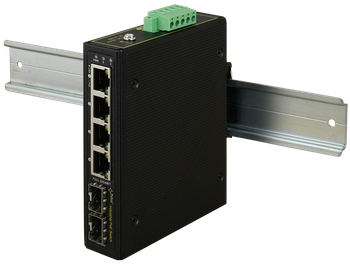 Switch przemysłowy Pulsar PoE ISFG64 (4xPoE, 2xSFP)