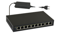 Switch PoE Pulsar 10-portowy S108-90W do 8 kamer IP