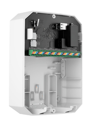 Hub Hybrid (2G) (biała) - centrala systemu przewodowego Fibra, Ethernet, 2 x sim