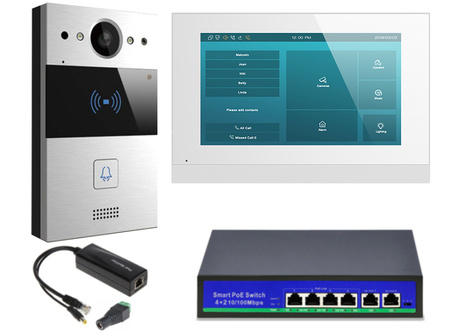 Akuvox zestaw jednorodzinny C313 Biały