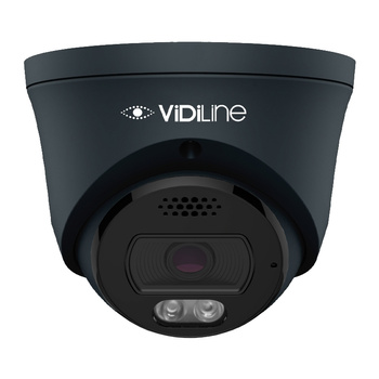 Kamera IP Kopułowa VIDI-IPC-38D I3W/E/A/S/G/O/M/C/2.8mm 8Mpix Dual Light Wczesne Ostrzeganie Metal Antracytowa RAL7016