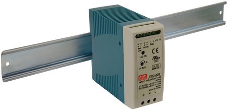 Mean Well DRC 27.6V/40W/0.95A/0.5A zasilacz na szynę DIN