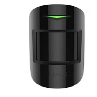 Czujnik ruchu i stłuczenia szkła Ajax CombiProtect czarny