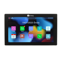 Genway F-V13-2W-C - Monitor Czarny slim wideodomofonowy dotykowy 7" WiFi Tuya Smart