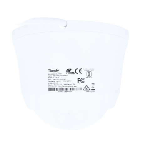 Kamera sieciowa IP Tiandy TC-C38XQ Starlight Wczesne ostrzeganie