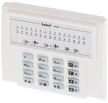 KLAWIATURA DO CENTRALI ALARMOWEJ VERSA-LED-BL SATEL