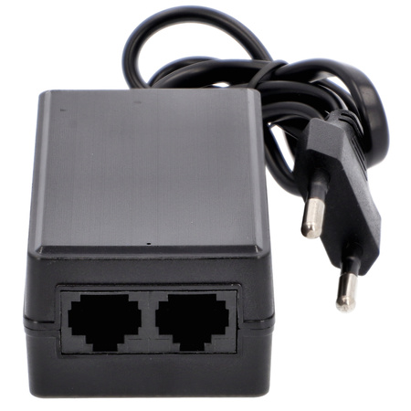 Zasilacz PoE Injector PoE po skrętce 48V DC