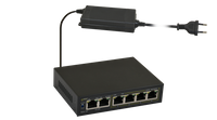 Switch PoE Pulsar 6-portowy S64 do 4 kamer IP