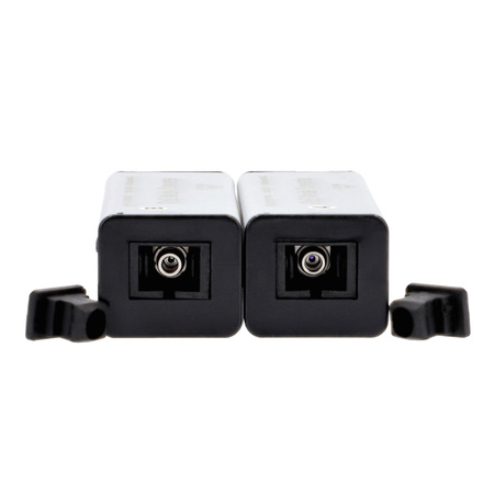 Konwerter skrętka-światłowód Gigabit zasilany z PoE zasięg do 3 km zestaw VIDI-FZW-MC-1GB