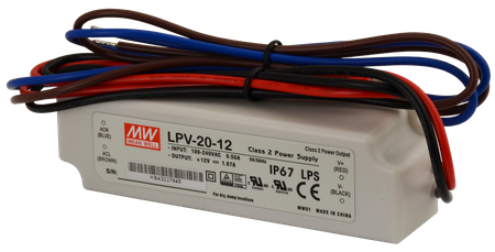 MeanWell LPV 12V/20W/1.67A zasilacz LED