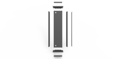 Przepustnica kablowa iF-30 do rozdzielnicy iF-130 antracyt
