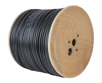 Kabel przewód CCTV  do kamer AHD CVI TVI do 8Mpx 4K RG59+2*0,5MM - rolka 300m