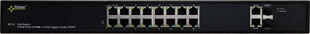 Switch PoE Pulsar 16-portowy SF116 do 16 kamer IP