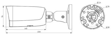 Kamera IP 8 Mpx Motozoom PoE TC-C38US SPEC:LK/I8/A/E/Y/M/S/H/2.7-13.5MM/V4.0 Lite Series