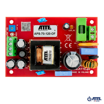 Zasilacz sieciowy SMPS ATTE APS-70-240-OF