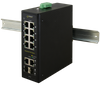 Switch przemysłowy Pulsar PoE ISF108 (8xPoE, 2xSFP, 2xRJ45)