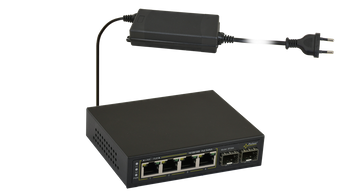 Switch PoE Pulsar 6-portowy SFG64 do 4 kamer IP