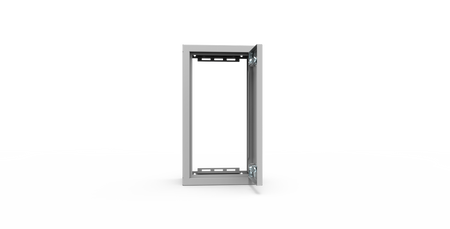 Przepustnica wysokość niska. szerokość wąska. szara. E.CT-H10-W10-D20-7035-00