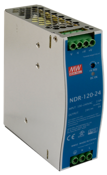 MeanWell NDR 24V/120W/5A zasilacz na szynę DIN