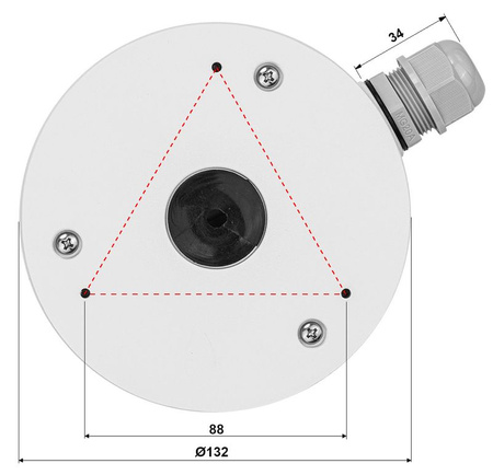 UCHWYT KAMERY TC-P54BM SPEC:V1_V2.0 TIANDY