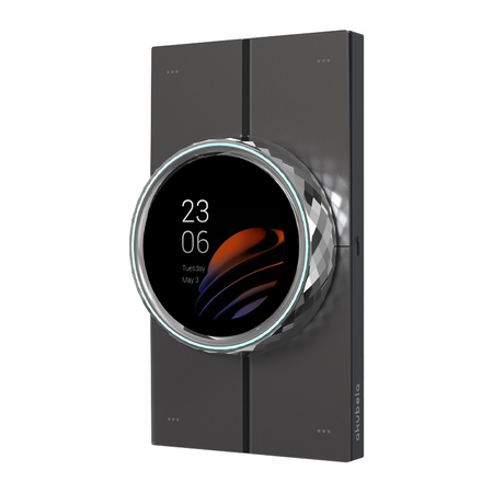 Monitor Centrum Domowe Akubela HyPanel Lux Piano PoE Srebrny