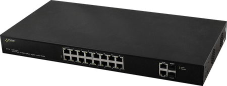 Switch PoE Pulsar 16-portowy SF116 do 16 kamer IP