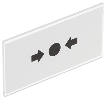 ZAPASOWA SZYBKA ROP-100/PL-GLASS*P10 DO PRZYCISKÓW SYGNALIZACJI POŻARU ROP-100/PL SATEL