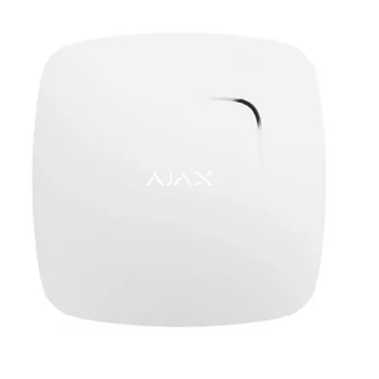 Czujnik dymu i ciepła i tlenku węgla z wbudowanym sygnalizatorem Ajax FireProtect Plus biały