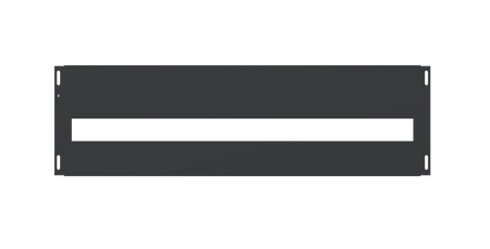 Maskownica górna i dolna do rozdzielnicy IF-130 antracyt