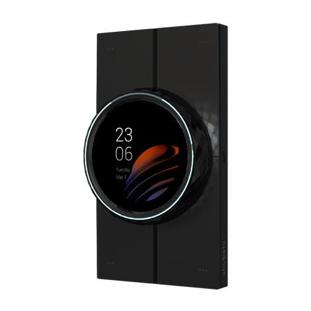 Monitor Centrum Domowe Akubela HyPanel Lux Piano PoE Czarny