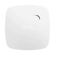 Czujnik dymu i ciepła i tlenku węgla z wbudowanym sygnalizatorem Ajax FireProtect Plus biały