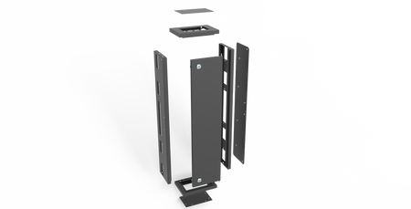 Przepustnica kablowa iF-30 do rozdzielnicy iF-130 antracyt