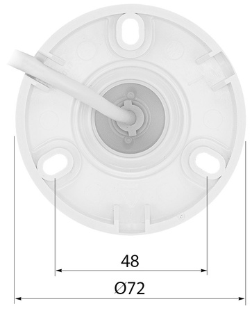 Kamera IP Tubowa VIDI-IPC-24T I5W/G/Y/WIFI/2.8mm 4Mpx Dual Light Smart Alarm WiFi