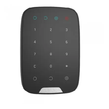 KeyPad Plus (czarny) - Bezprzewodowa klawiatura dotykowa z czytnikiem DESFire, Grade 2