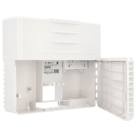 Switch Vidiline w obudowie naściennej VIDI-FZW0820 8x PoE 100Mb/s 2x UpLink 100Mb/s