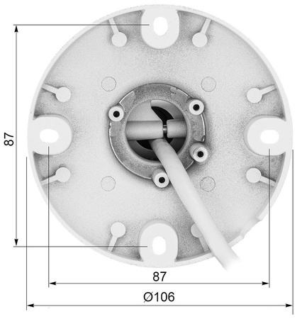 Kamera termowizyjna IP Tiandy TC-C35LQ SPEC:I5W/E/Y/T/6MM/V4.2 6.8 mm - 720p, - 5 Mpx 6 mm