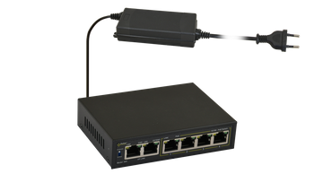 Switch PoE Pulsar 6-portowy S64 do 4 kamer IP