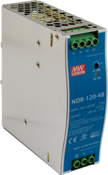 MeanWell NDR 48V/120W/2.5A zasilacz na szynę DIN