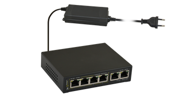 Switch PoE Pulsar 6-portowy SG64 do 4 kamer IP