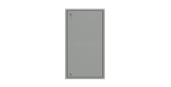 Przepustnica wysokość standard. szerokość szeroka. szara. E.CT-H20-W30-D20-7035-00